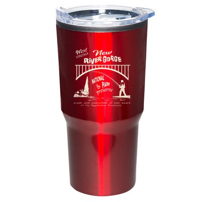 New River Gorge Appalachian Mountains Tumbler