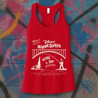 New River Gorge Appalachian Mountains Womens Tank Top