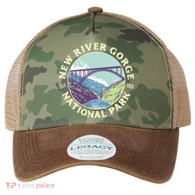 New River Gorge National Park And Preserve West Virginia Legacy Tie Dye Trucker Hat