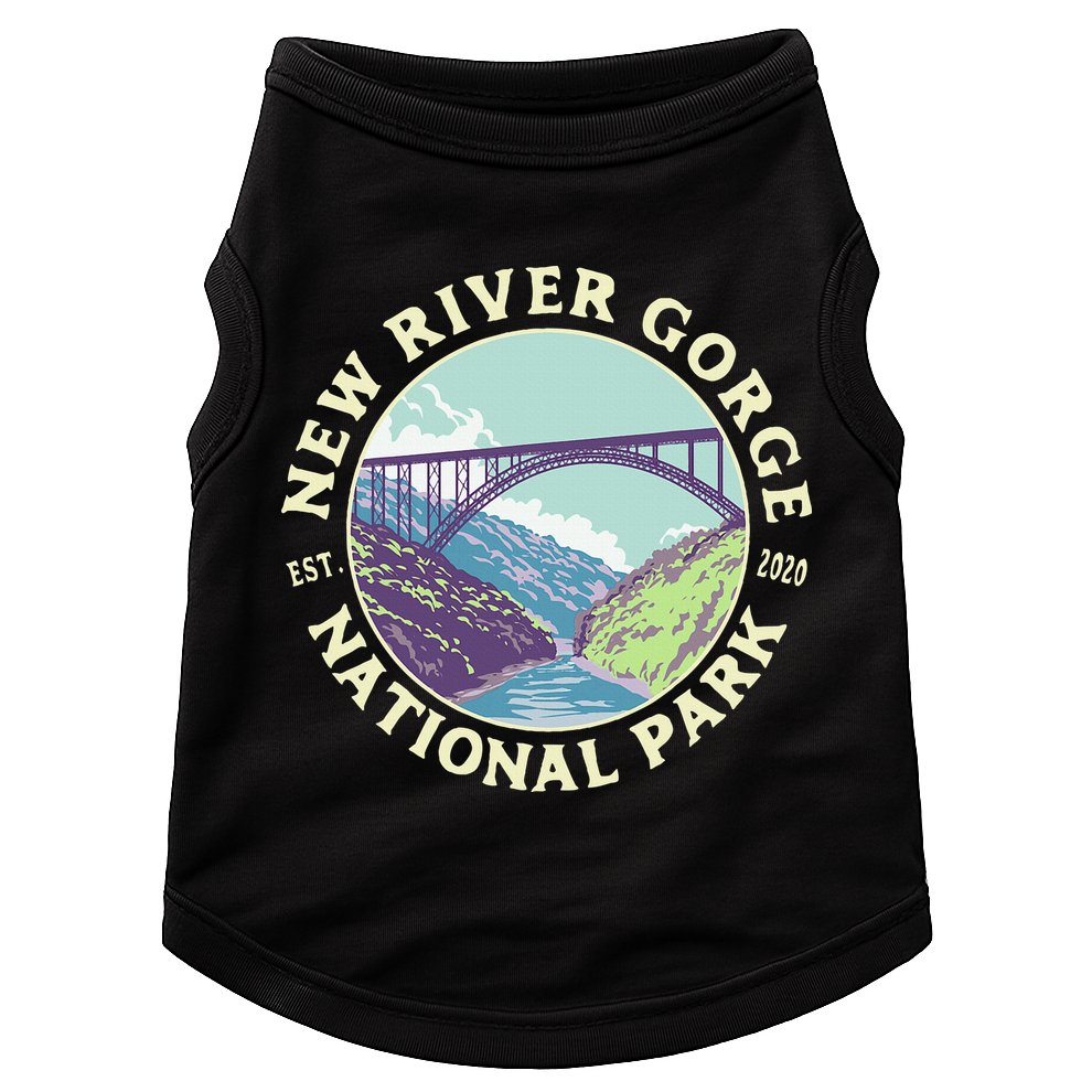 New River Gorge National Park And Preserve West Virginia Doggie Tank