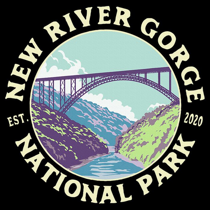 New River Gorge National Park And Preserve West Virginia Doggie Tank