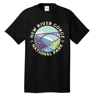 New River Gorge National Park And Preserve West Virginia Tall T-Shirt