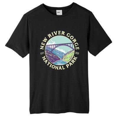 New River Gorge National Park And Preserve West Virginia Tall Fusion ChromaSoft Performance T-Shirt