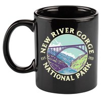 New River Gorge National Park And Preserve West Virginia 11oz C Handle Ceramic Mug