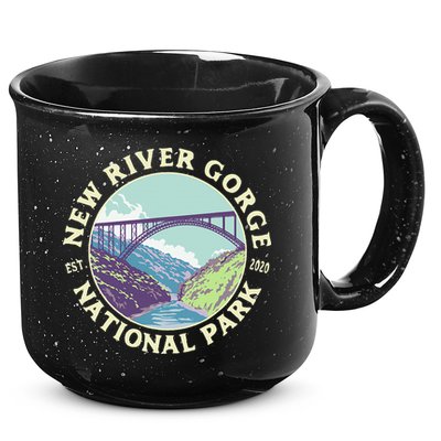 New River Gorge National Park And Preserve West Virginia 15oz Campfire Ceramic Mug