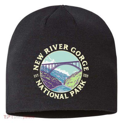 New River Gorge National Park And Preserve West Virginia Sustainable Beanie