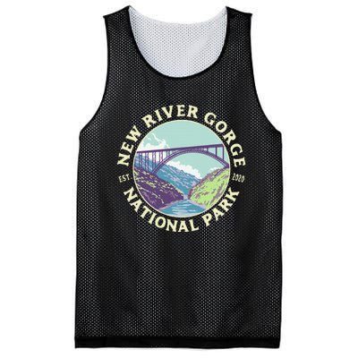 New River Gorge National Park And Preserve West Virginia Mesh Reversible Basketball Jersey Tank