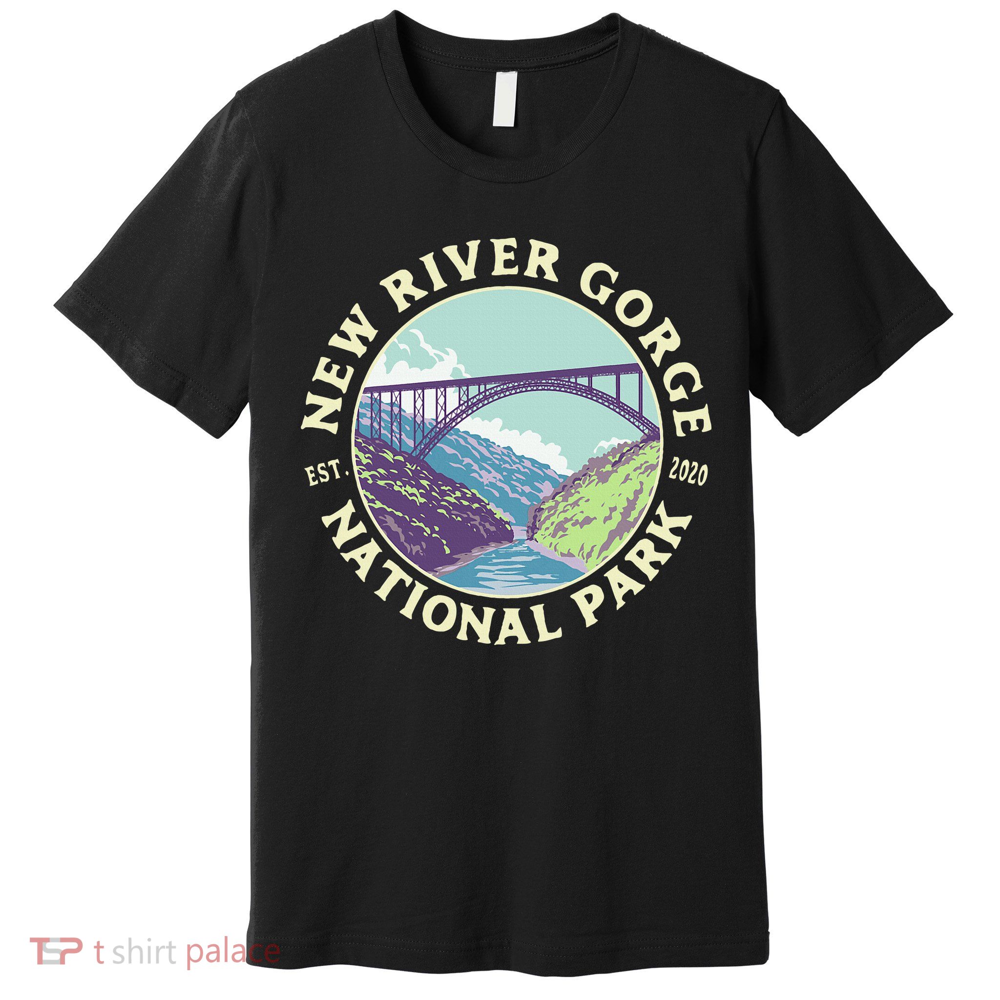New River Gorge National Park And Preserve West Virginia Premium T-Shirt