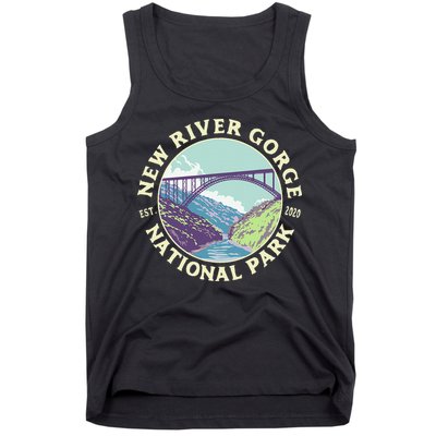 New River Gorge National Park And Preserve West Virginia Tank Top