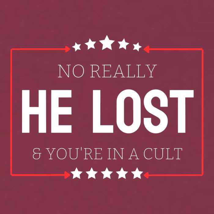 No Really He Lost And Youre In A Cult 16oz Travel Tumbler