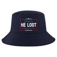 No Really He Lost And Youre In A Cult Cool Comfort Performance Bucket Hat