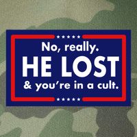 No, really he lost you're in a cuit Legacy Tie Dye Trucker Hat