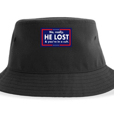 No, really he lost you're in a cuit Sustainable Bucket Hat