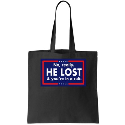 No, really he lost you're in a cuit Bag