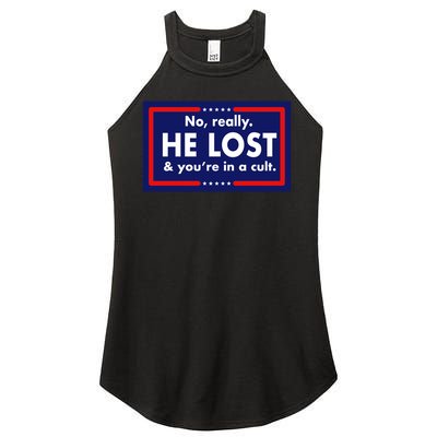 No, really he lost you're in a cuit Women's Perfect Tri Rocker Tank