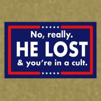 No, really he lost you're in a cuit Garment-Dyed Women's Muscle Tee