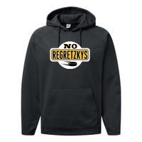 No Regretzkys Hockey Performance Fleece Hoodie