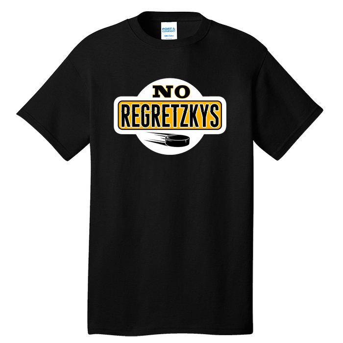 No Regretzkys Hockey Tall T-Shirt