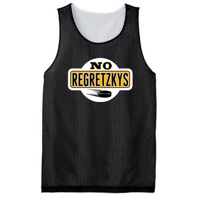 No Regretzkys Hockey Mesh Reversible Basketball Jersey Tank