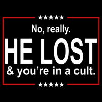 No Really He Lost And You're In A Cult Backpack
