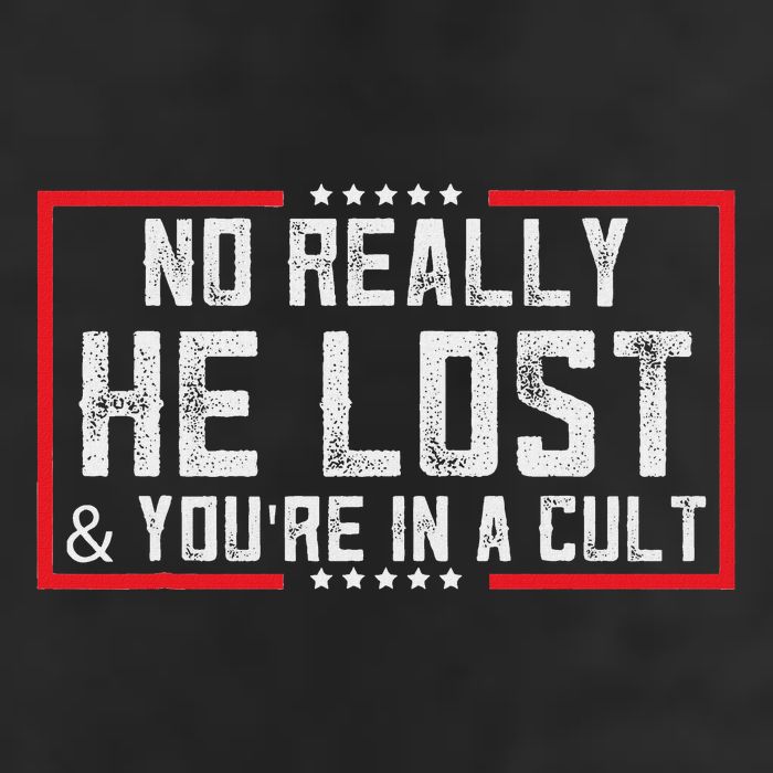 No Really He Lost & YouRe In A Cult Golf Towel