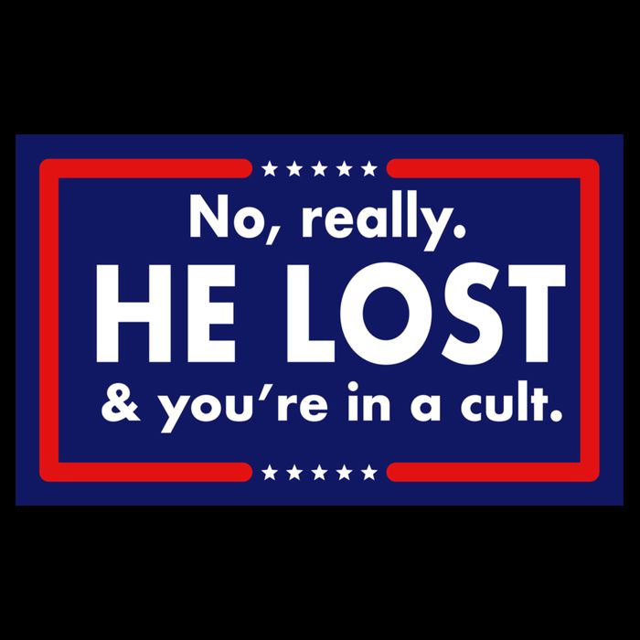 No Really He Lost & You're In A Cult. Impact Tech Backpack