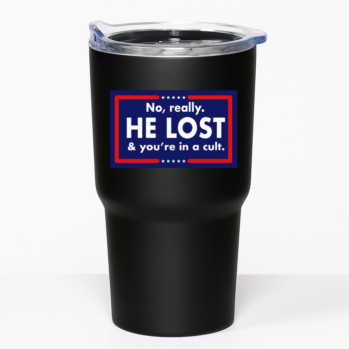 No Really He Lost & You're In A Cult. Tumbler