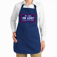 No Really He Lost & You're In A Cult. Apron