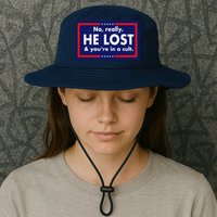 No Really He Lost & You're In A Cult. Bucket Hat