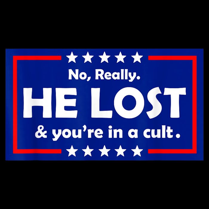 No Really He Lost & You're In A Cult 16 in Basic Backpack