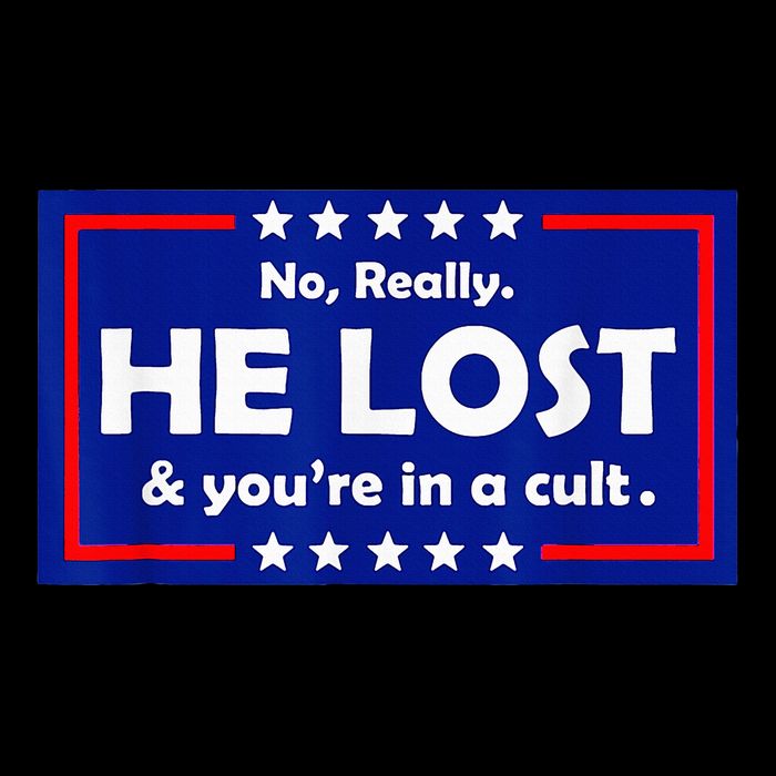 No Really He Lost & Youre In A Cult Youth Performance Sprint T-Shirt