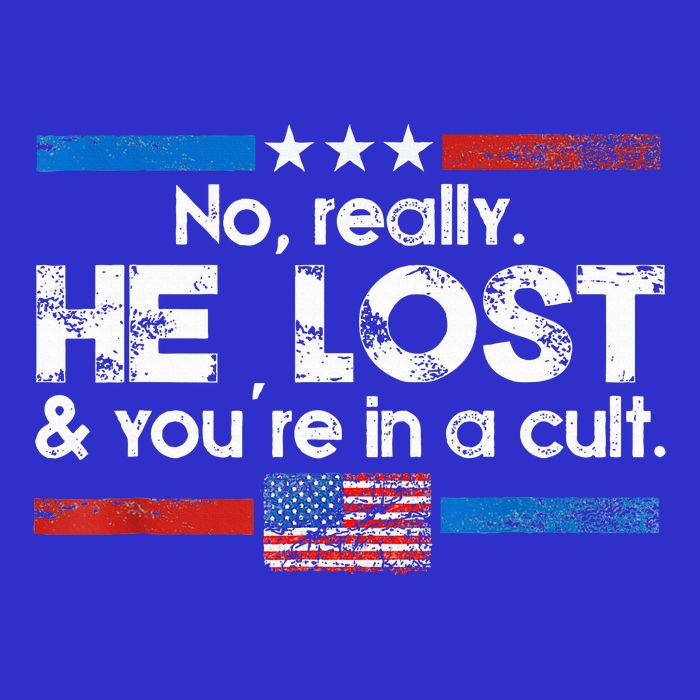 No Really He Lost And Youre In A Cult Short Acrylic Beanie