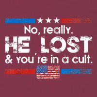 No Really He Lost And Youre In A Cult 16oz Travel Tumbler