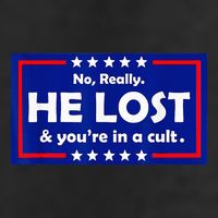 No Really He Lost & Youre In A Cult Golf Towel