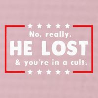 No Really He Lost & Youre In A Cult 25L Jumbo Tote