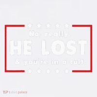 No Really He Lost & Youre In A Cult Cool Comfort Performance Bucket Hat