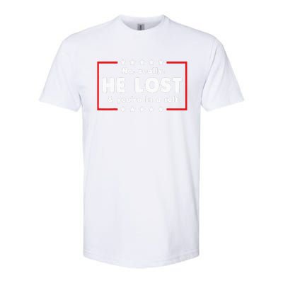 No Really He Lost & Youre In A Cult Softstyle® CVC T-Shirt