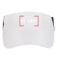 No Really He Lost & Youre In A Cult Adult Drive Performance Visor