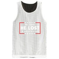 No Really He Lost & Youre In A Cult Mesh Reversible Basketball Jersey Tank