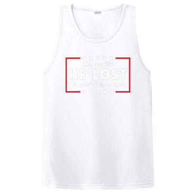 No Really He Lost & Youre In A Cult PosiCharge Competitor Tank