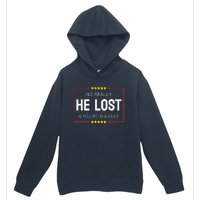 NO REALLY HE LOST YOURE IN A CULT Urban Pullover Hoodie