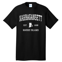 Narragansett Rhode Island Ri Vintage Sports Tall T-Shirt