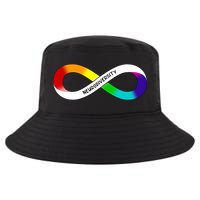 Neurodiversity Rainbow Infinity Symbol Cool Comfort Performance Bucket Hat