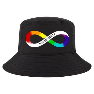 Neurodiversity Rainbow Infinity Symbol Cool Comfort Performance Bucket Hat