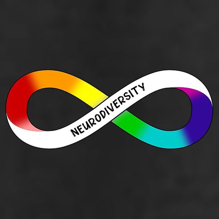 Neurodiversity Rainbow Infinity Symbol Cool Comfort Performance Bucket Hat