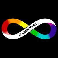 Neurodiversity Rainbow Infinity Symbol 16 in Basic Backpack
