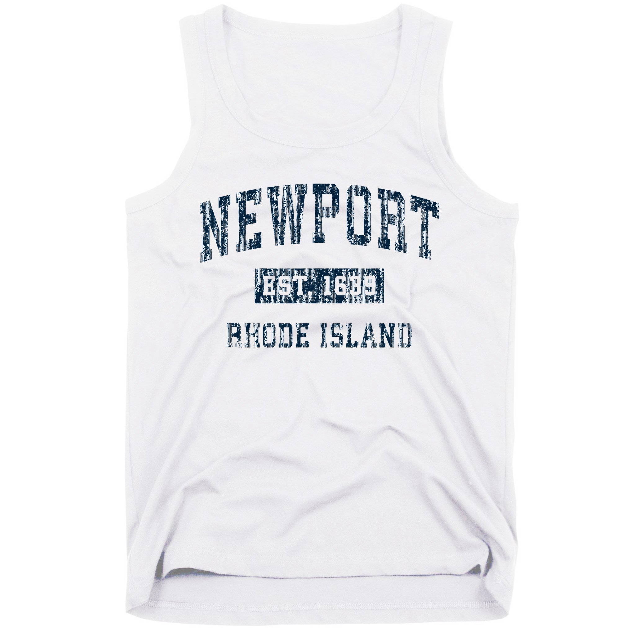 Newport Rhode Island Ri Vintage Sports Tank Top