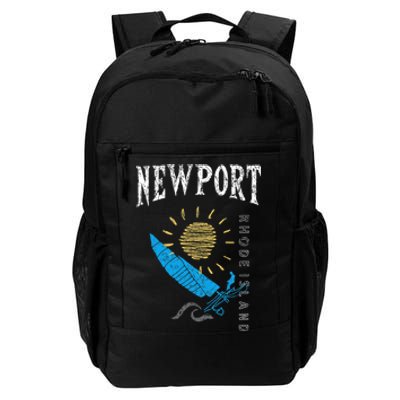 Newport Rhode Island Souvenir Ri Sailing Boat Daily Commute Backpack