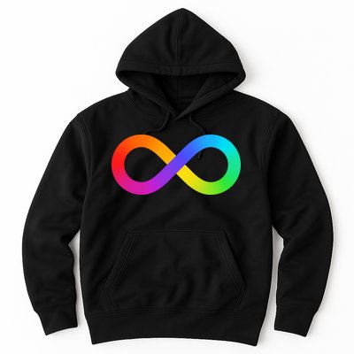 Neurodiversity Rainbow Infinity Autism Hoodie