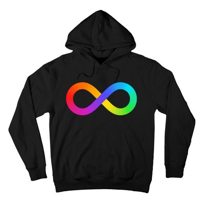 Neurodiversity Rainbow Infinity Autism Hoodie